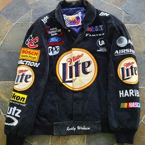 Rusty Wallace Miller Lite NASCAR jacket.